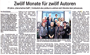 Zwölf Monate für zwölf Autoren