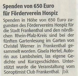 Zwölf Monate für zwölf Autoren