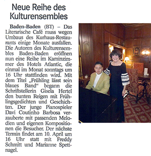 Neue Reihe des Kulturensembles